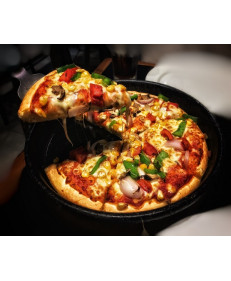 Pizza Fit tomate e milho Pizza Fit tomate e milho