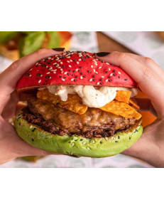 Artesanal 1 Hambúrguer e Doritos Artesanal 1 Hambúrguer e Doritos