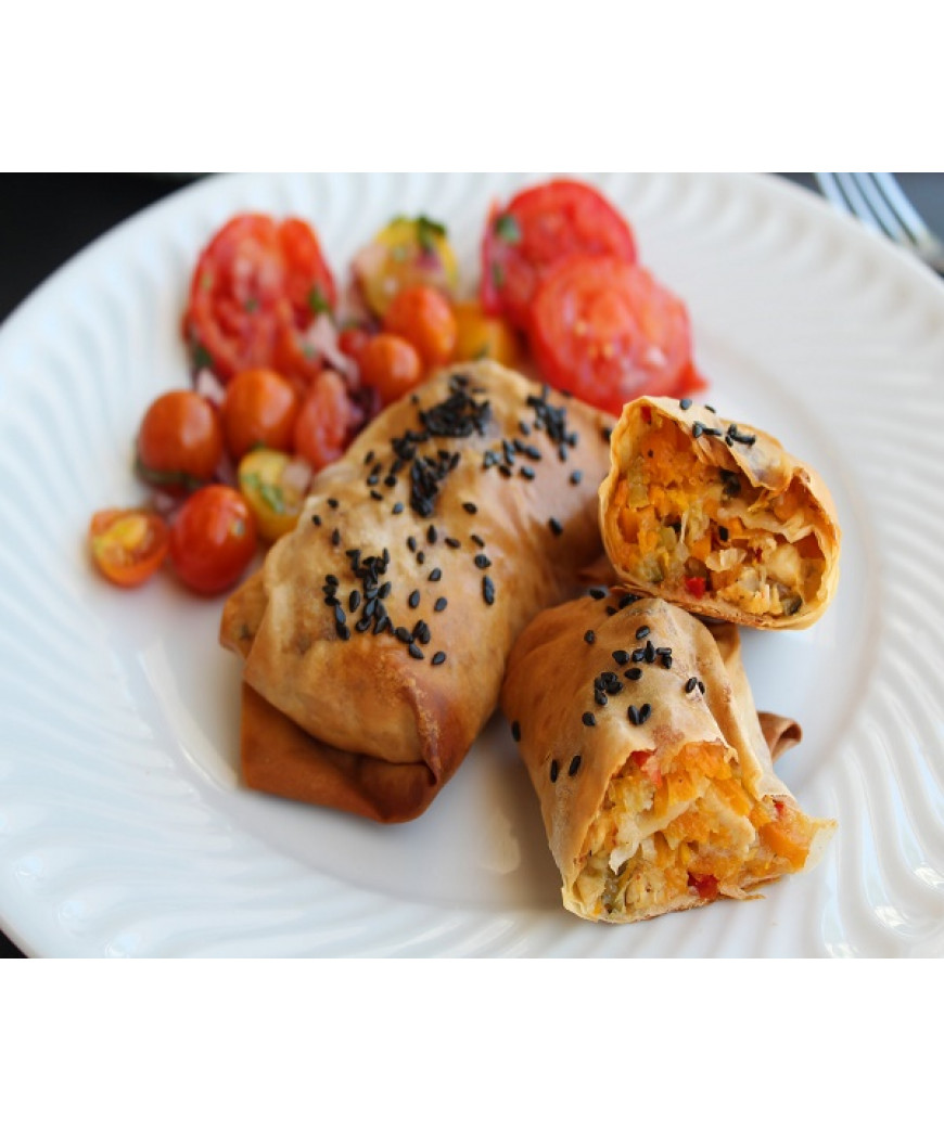 Rolls de Frango cremoso Rolls de Frango cremoso